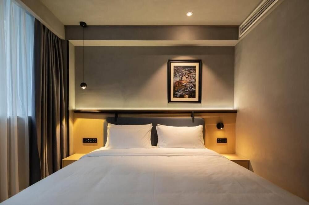 تشنغدو ديستي يوث بارك هوستل تايكولي - تشنغدو - غرفة نوم