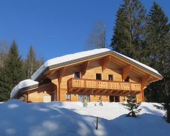 Large, sunny, peaceful chalet in the heart of nature in Les Diablerets, Switzerland. - Ormont-Dessus - Bâtiment
