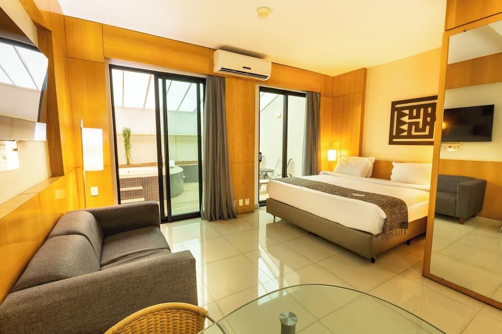 رويال جولدن سافاسي هوتل - بيلو هوريزونت - غرفة نوم