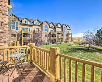 Cozy Eden Condo Retreat Less Than 6 Mi to Ski Resort! - Eden - Balcony