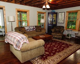Year round Crystal Lake cottage, newly remodelled 4br/1ba, w/sandy beach! - Frankfort - Living room