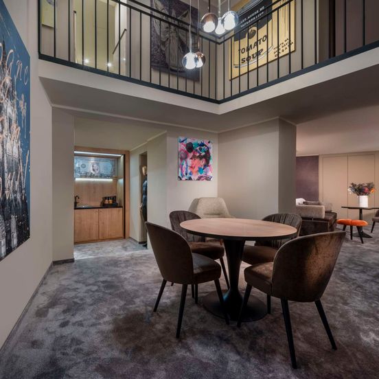 Bedroom view of Wasserturm Hotel Cologne, Curio Collection by Hilton