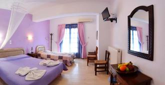 Aretousa Hotel - Thị trấn Skiathos - Phòng ngủ