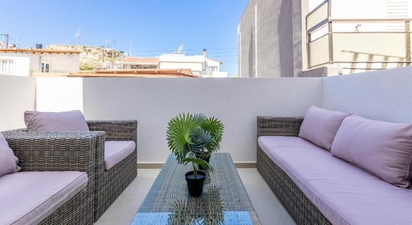 Balcony view of Andrews Luxury Suites Near The Airport