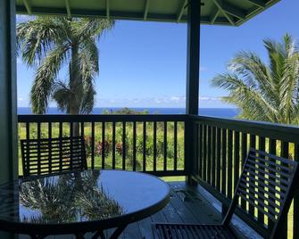 North shore Maui ocean view B and B room 2 - Haiku-Pauwela - Balkon