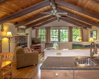 Abbott Brook Chalet A - Private Setting - 5 Mi From Storyland - Bartlett - Salon