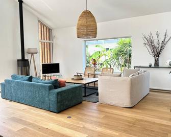 Chiberta Villa D'architecte Plage et Golfs a Pied, 10 Couchages - Anglet - Wohnzimmer