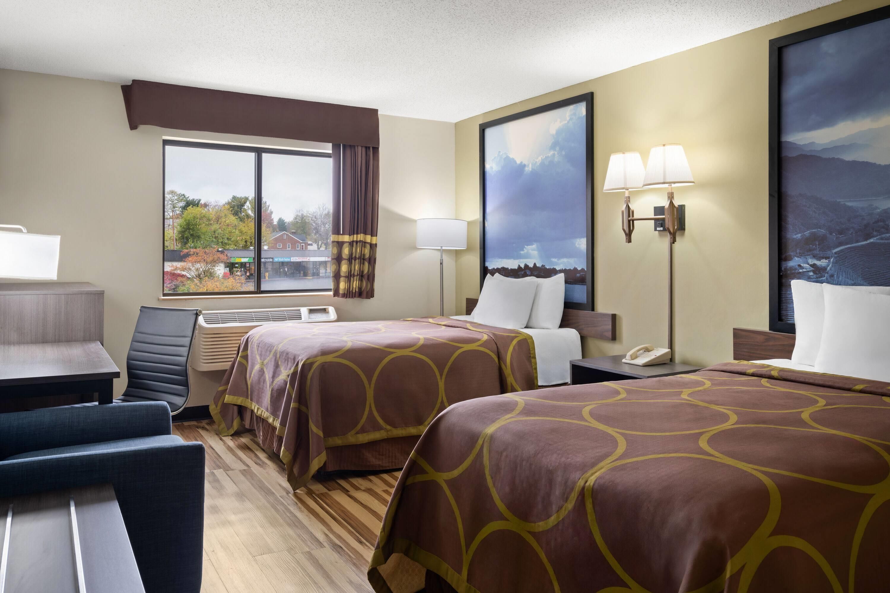 Super 8 by Wyndham Hagerstown I-70 - Hagerstown - Bedroom