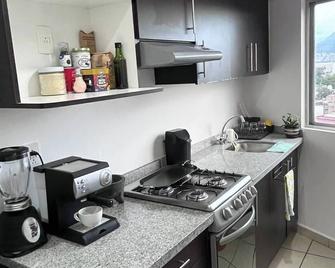 Renovated Panoramic View - Accessible Metro - Mexico City - Kitchen