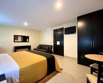 Hotel Escala Puebla Centro - Puebla - Ložnice