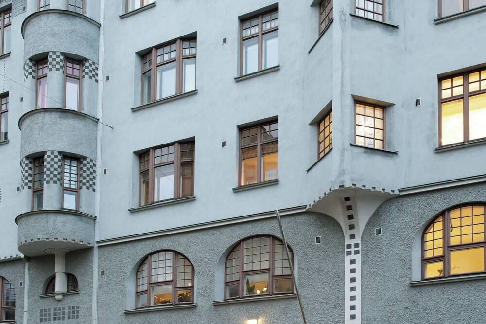Central, peaceful, high-end apartment - הלסינקי - בניין