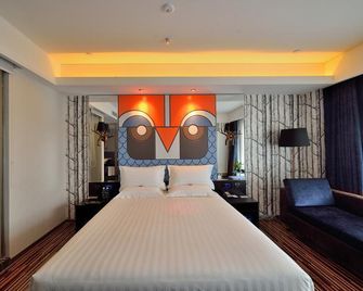 โรงแรมออเรนจ์ ซีเลกต์ หลัวหู เซินเจิ้น - เซินเจิ้ น - ห้องนอน