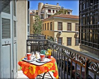 Dioskouros Hostel - Athènes - Balcon