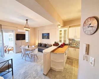 Gemareia Lodge - Lefkáda - Wohnzimmer