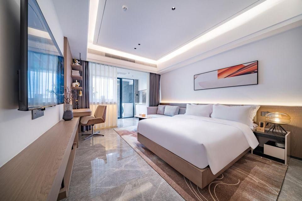 Shenzhen Lanyu International Apartment (Longhua Zhangge Shop) - Shenzhen - Quarto