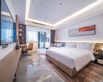 Shenzhen Lanyu International Apartment (Longhua Zhangge Shop) - Shenzhen - Sypialnia