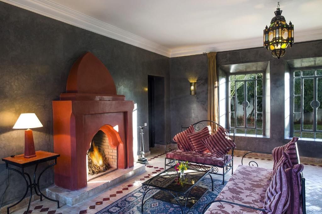 لا ارجانيريا - الصويرة - غرفة معيشة