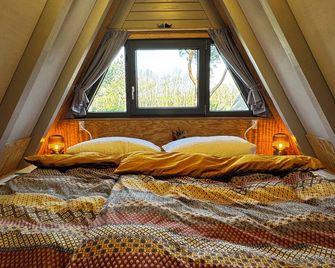 Finnhütte Sieben - 100m to the most beautiful sandy beach - Wustrow (Darss) - Schlafzimmer