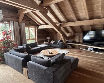 Chalet Clémence - Taninges - Salon
