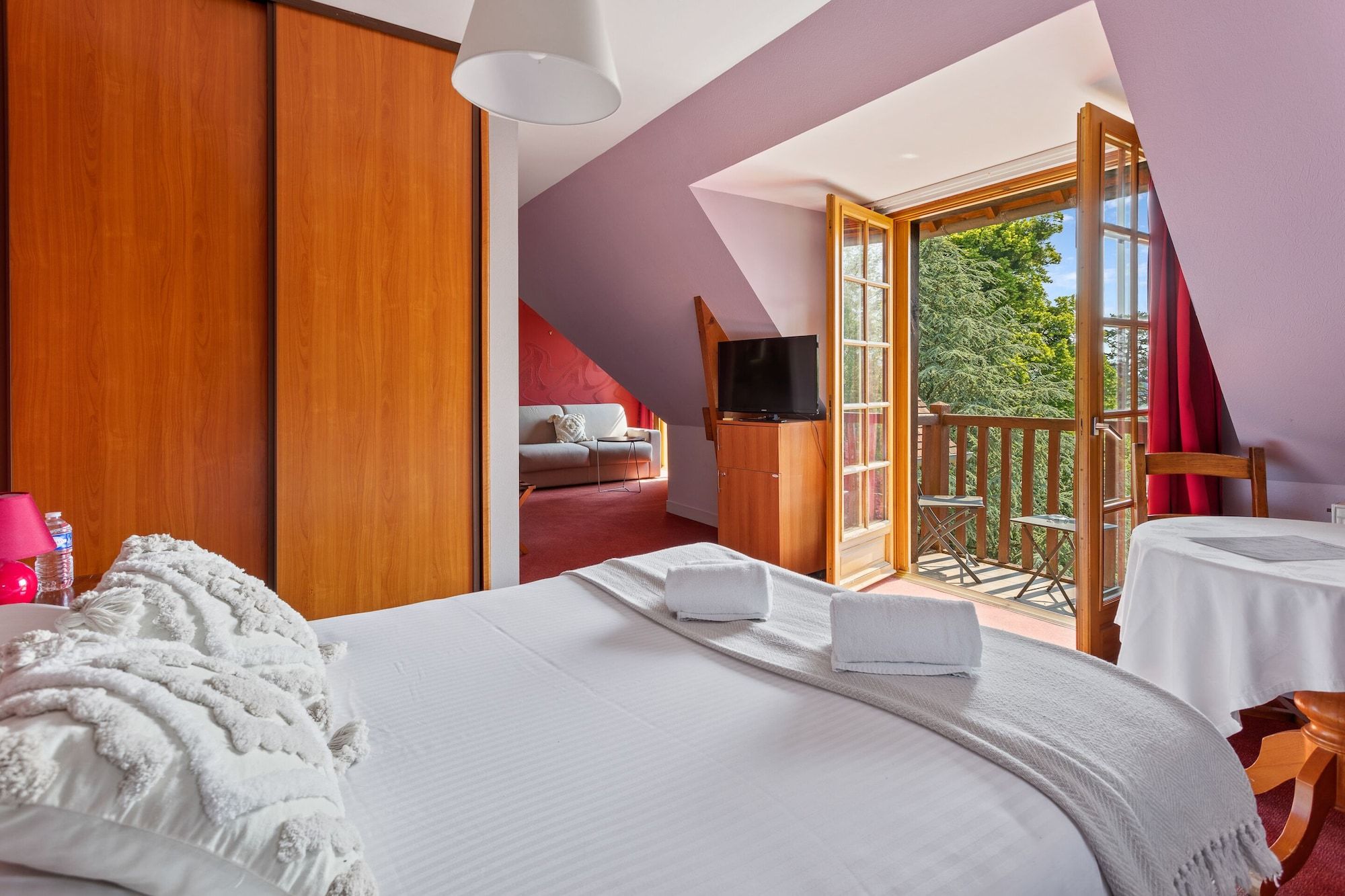 Hôtel Le Romantica - Honfleur - Soveværelse