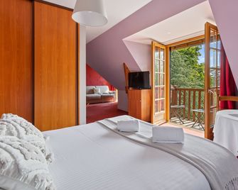 Hôtel Le Romantica - Honfleur - Bedroom