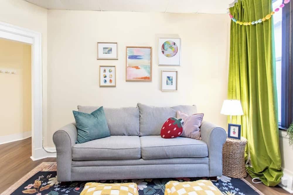 1BR Near Hospitals | Walk to Park & Cafés - Pittsburgh - Sala de estar