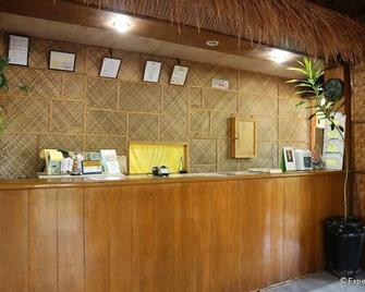 Blue Wave Inn - Siquijor - Front desk
