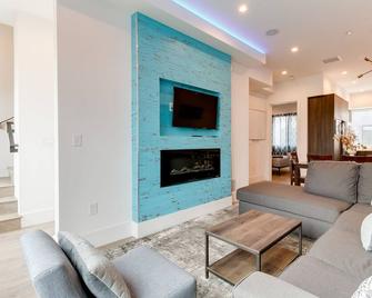 2 New Luxury Modern 3 story homes - Los Angeles - Olohuone
