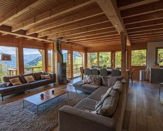 Andaska Grand Chalet - Spa Luxe 5 stars - Muhlbach-sur-Munster - Salon