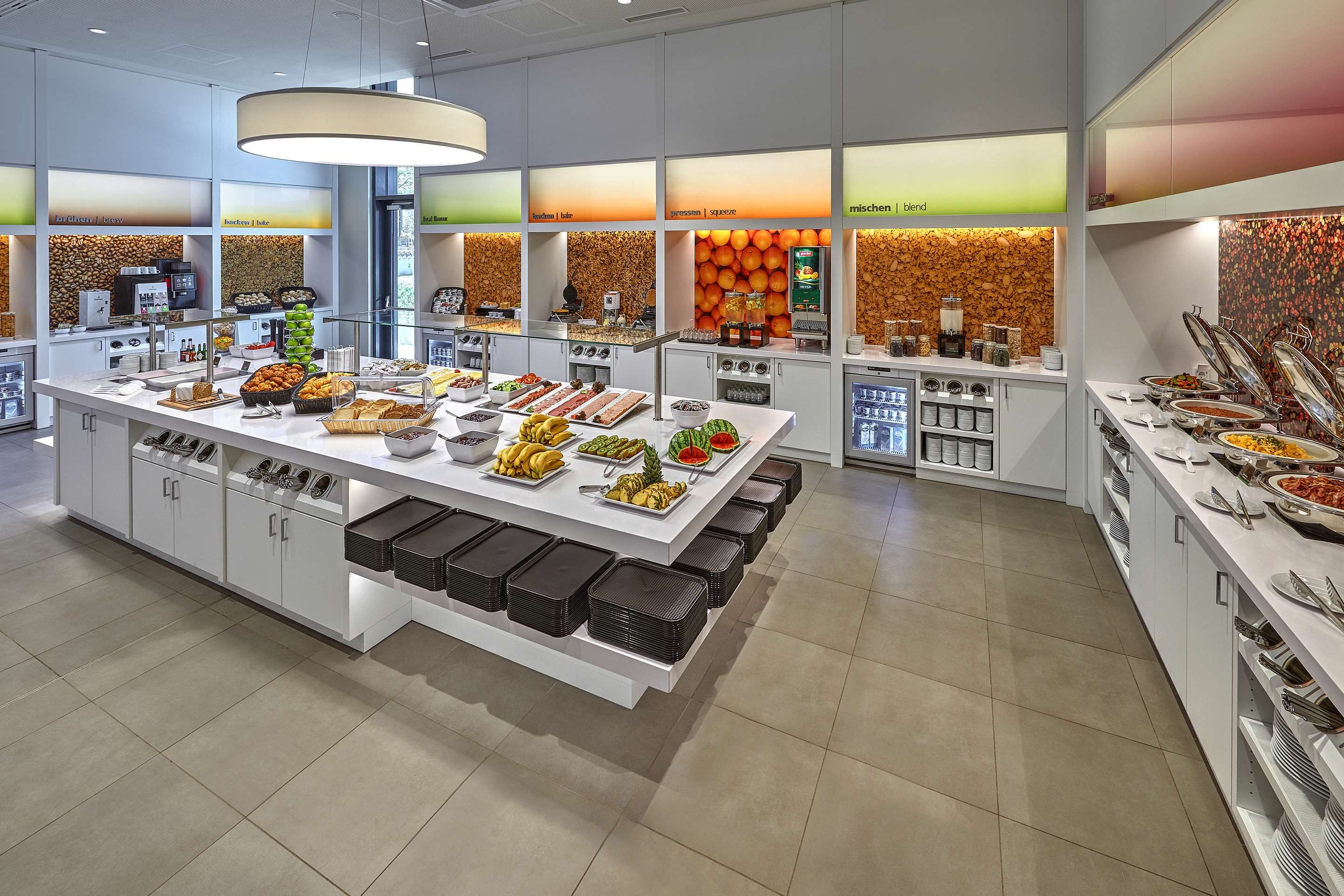 Buffet view of Hampton by Hilton Berlin City Centre Alexanderplatz