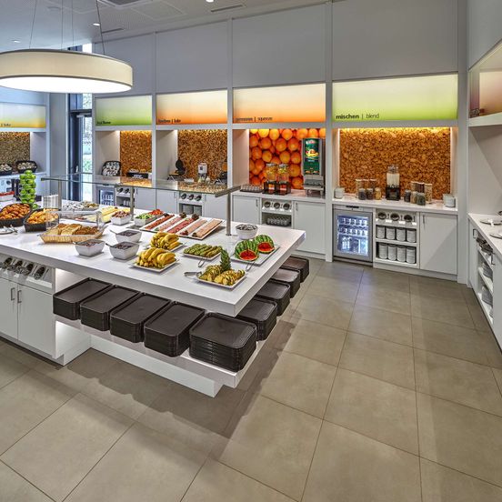 Buffet view of Hampton by Hilton Berlin City Centre Alexanderplatz