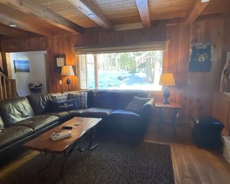 Classic Family Tahoe Cabin - West Shore Bliss! - Homewood - Living room