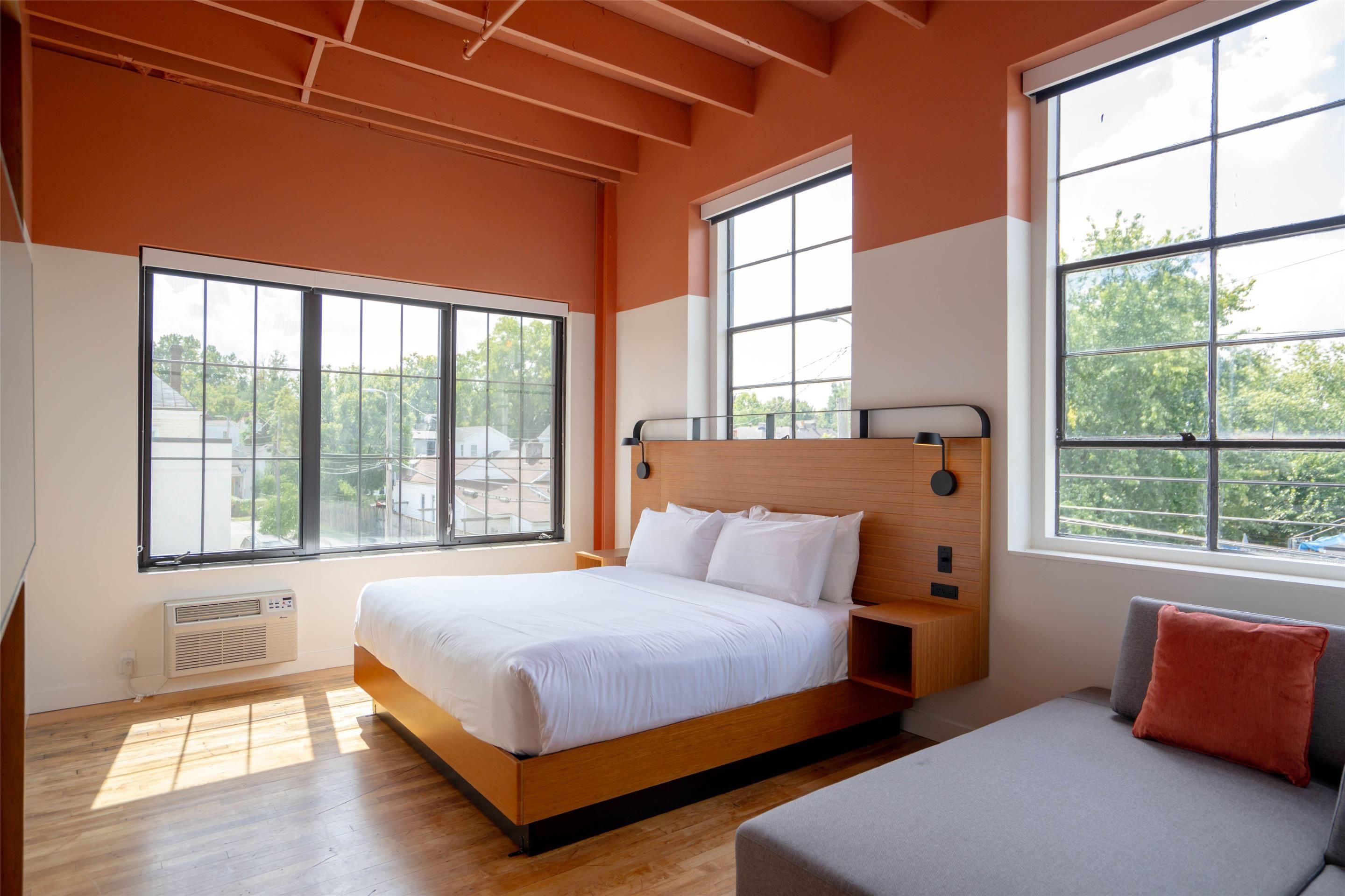 The Myriad Hotel Louisville, Tapestry Collection by Hilton - לואיסוויל - חדר שינה