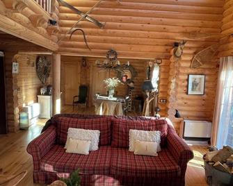 Chalet Luxueux Sauna Wifi - Roubion - Sala de estar