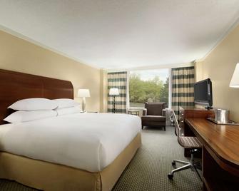 希爾頓斯坦福酒店及商務會議中心 - 史丹佛 - 斯坦福德 - 臥室