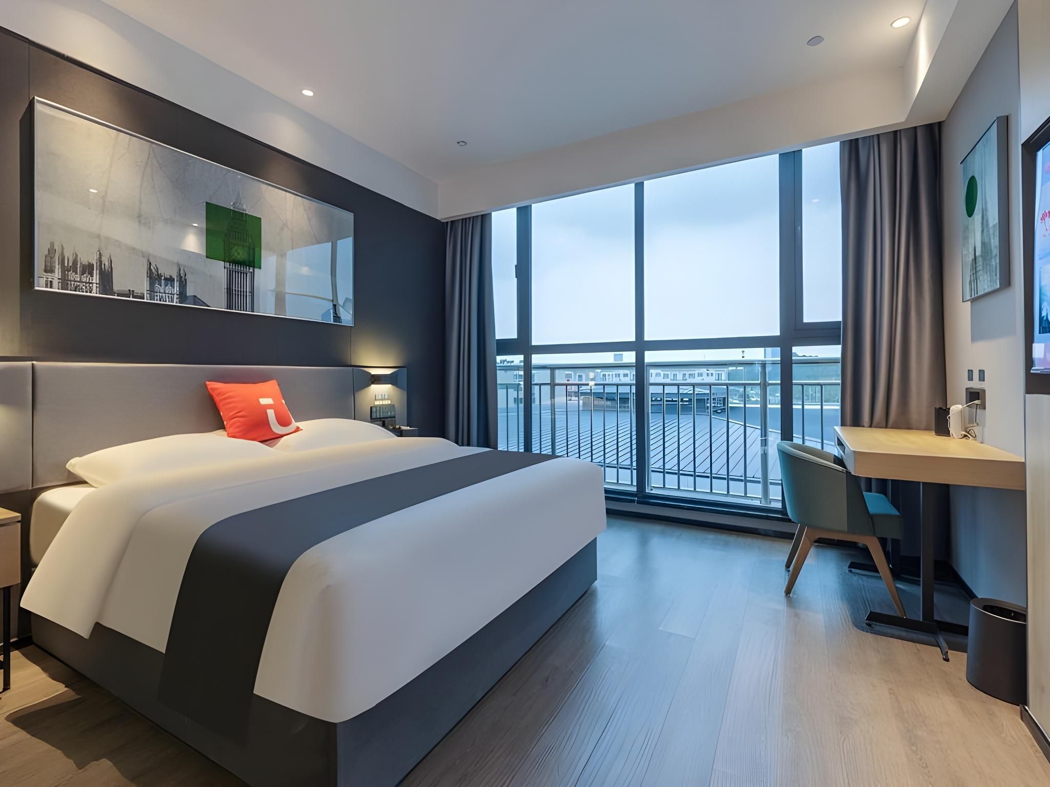 Thank Hotel Plus Shaoxing Luxun Hometown - שאושינג - חדר שינה