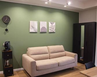 Holiday home catania 5km from the center relaxation apartment complete kitchen - Scordia - Living room