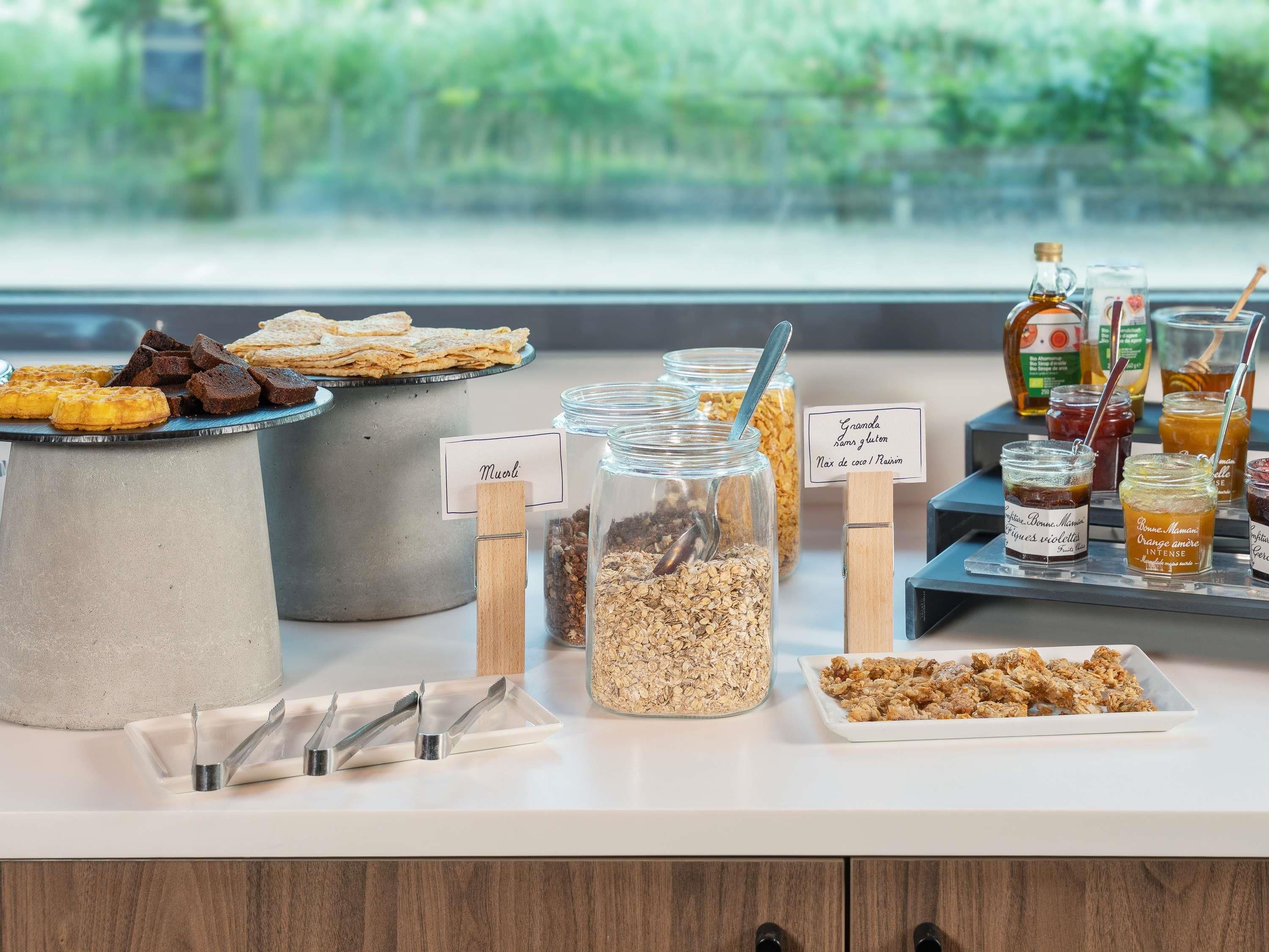Novotel Suites Nancy Centre - נאנסי - חדר אוכל