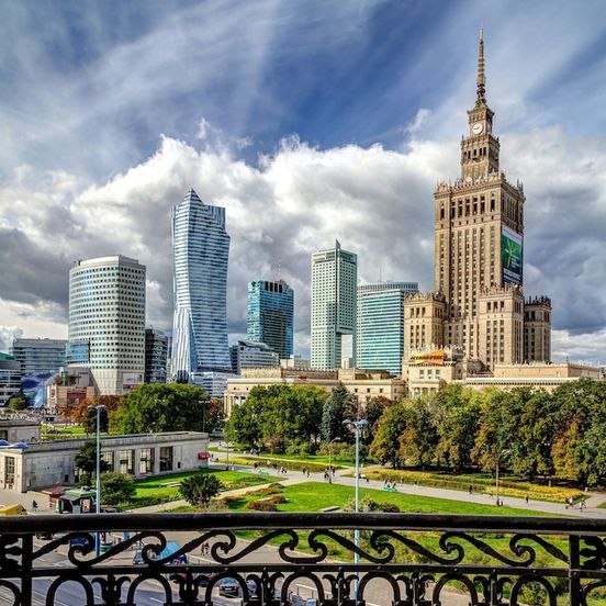 Outdoors view view of Polonia Palace Hotel