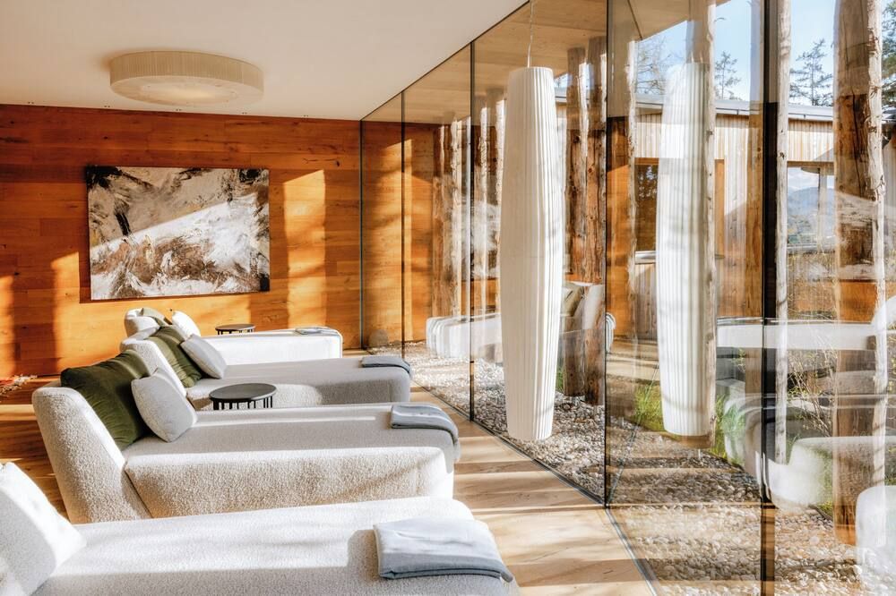 Hotel Der Waldhof - Lana - Living room