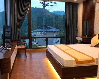 Thai Binh Hotel - Distretto di Ba Be - Camera da letto