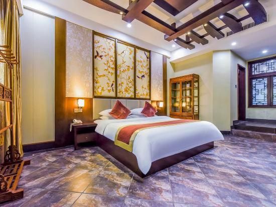 Shangsu Yuehulou Inn (Yueyang Building Scenic Area) - Yueyang - Bedroom