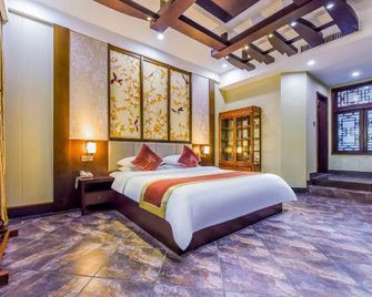 Shangsu Yuehulou Inn (Yueyang Building Scenic Area) - Yueyang - Bedroom
