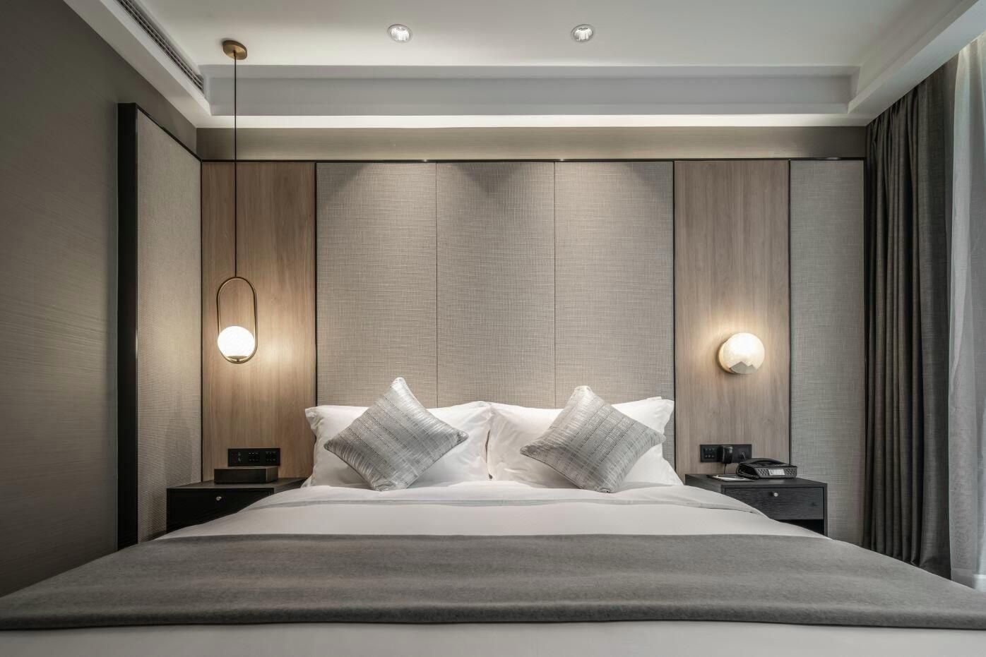Qinin Hotel - צ'ונגקינג - חדר שינה