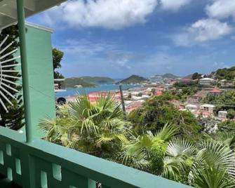 The Green Iguana Hotel - St. Thomas Adası - Balkon