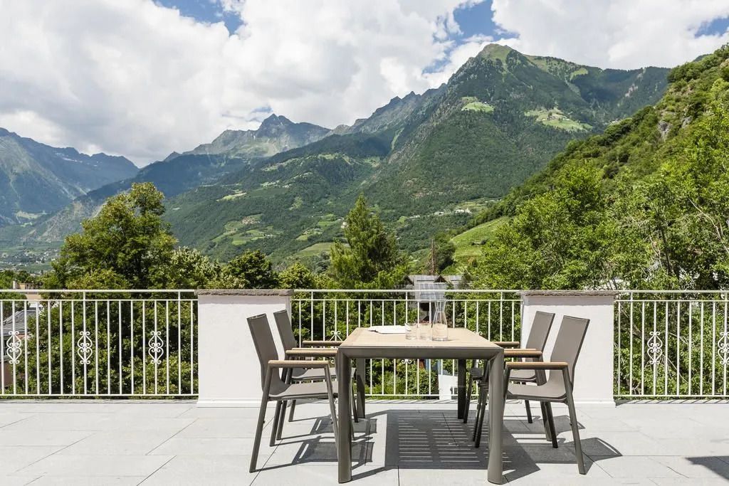 Ladurnerhof Boutique Apartments Meran - מראנו - מרפסת