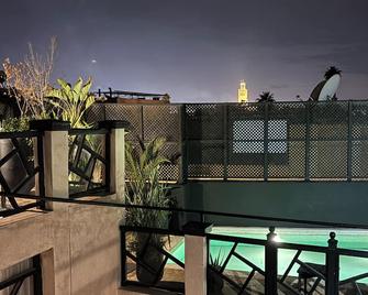 Riad Basidi piscine chauffée sur le toit de la médina - Marrakech - Balcony