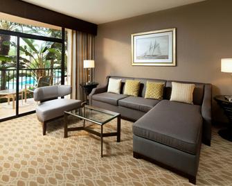 شيراتون بارك هوتل آت ذا أناهايم ريزورت - انهايم - غرفة معيشة