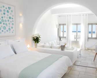 Aqua Blue Beach Hotel - Perissa - Habitación