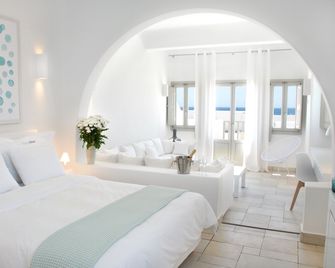 Aqua Blue Beach Hotel - Perissa - Dormitor